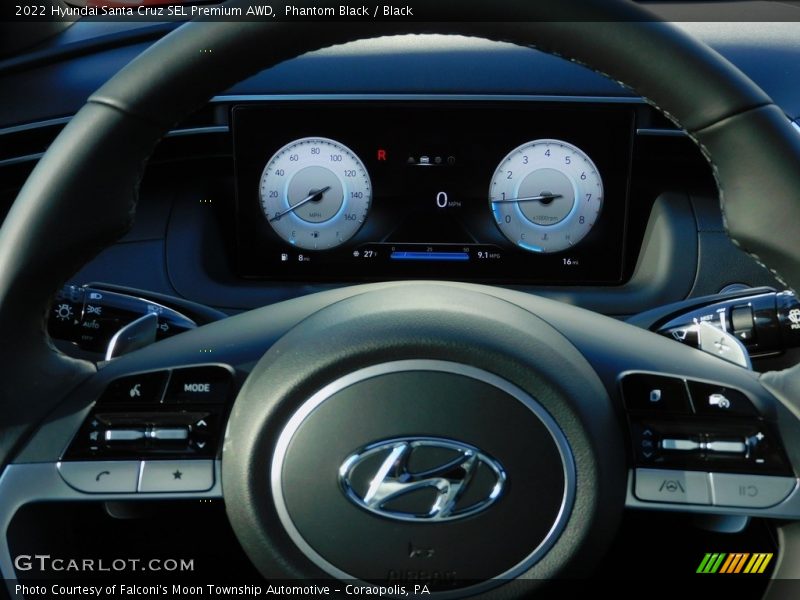 Phantom Black / Black 2022 Hyundai Santa Cruz SEL Premium AWD