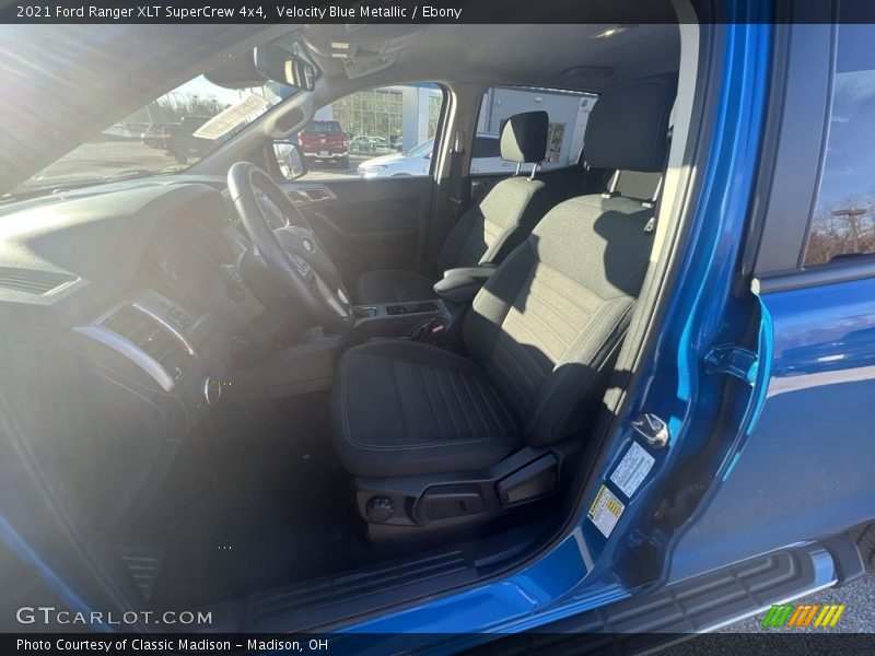 Velocity Blue Metallic / Ebony 2021 Ford Ranger XLT SuperCrew 4x4