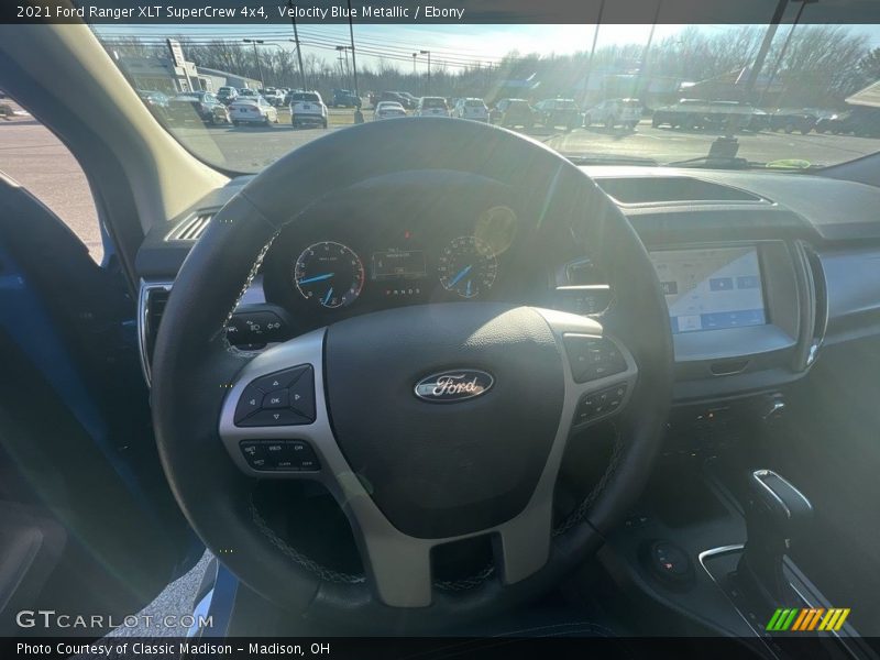 Velocity Blue Metallic / Ebony 2021 Ford Ranger XLT SuperCrew 4x4