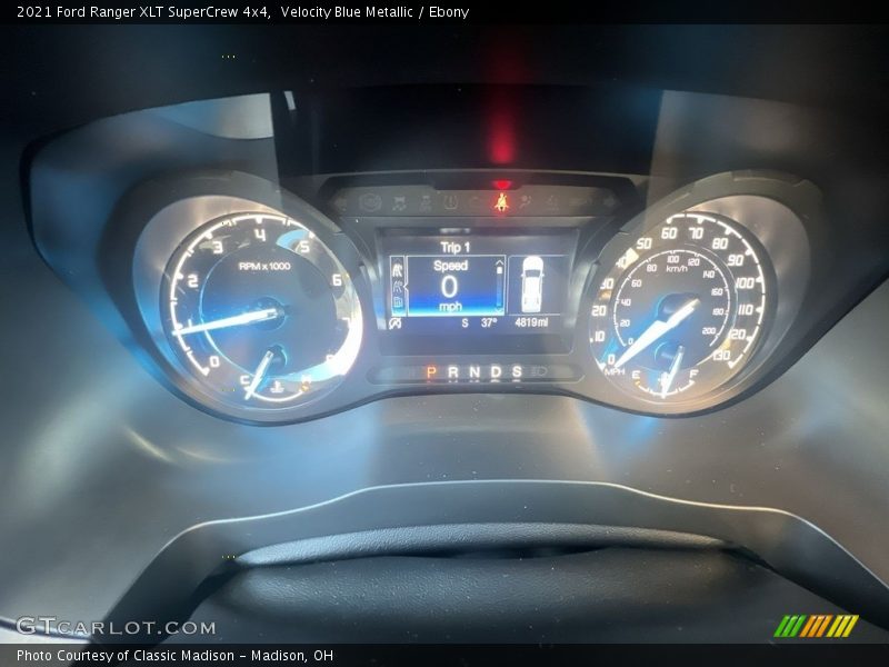 Velocity Blue Metallic / Ebony 2021 Ford Ranger XLT SuperCrew 4x4