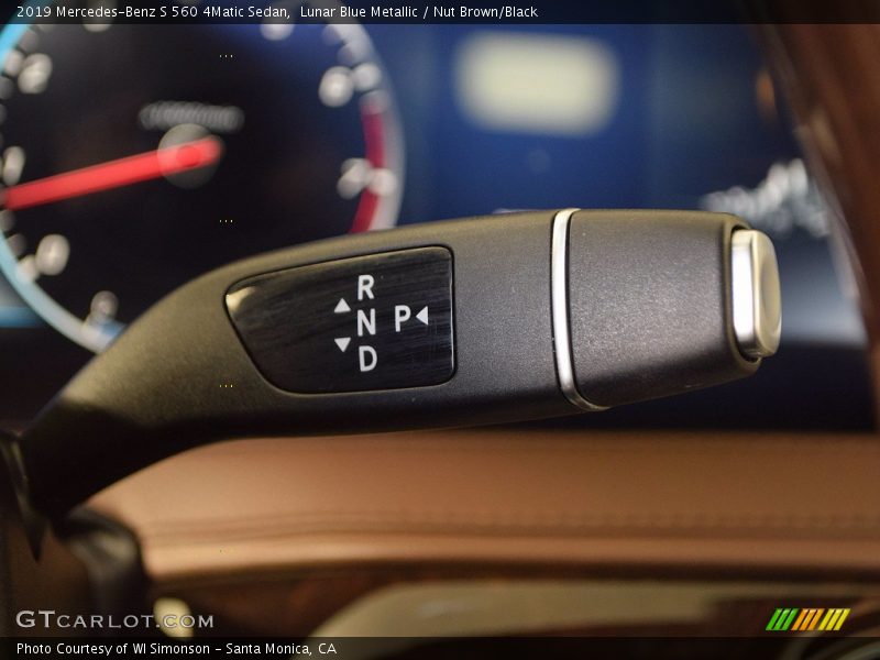 Lunar Blue Metallic / Nut Brown/Black 2019 Mercedes-Benz S 560 4Matic Sedan
