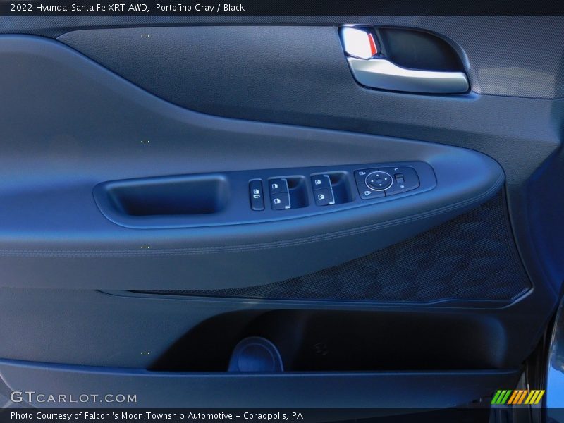 Portofino Gray / Black 2022 Hyundai Santa Fe XRT AWD