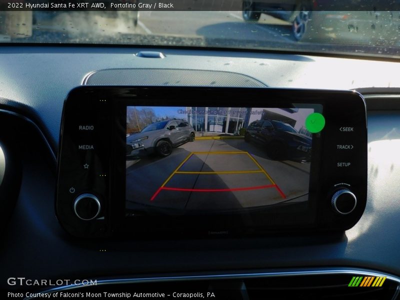 Portofino Gray / Black 2022 Hyundai Santa Fe XRT AWD