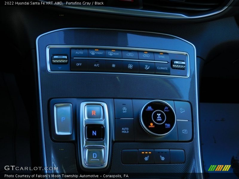 Portofino Gray / Black 2022 Hyundai Santa Fe XRT AWD
