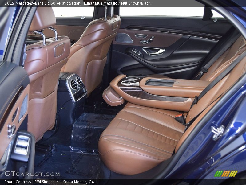 Lunar Blue Metallic / Nut Brown/Black 2019 Mercedes-Benz S 560 4Matic Sedan