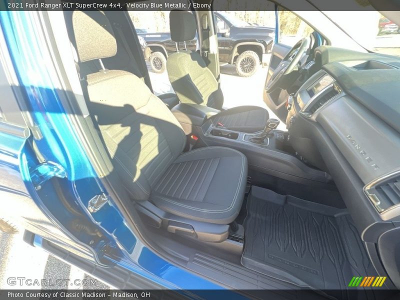 Velocity Blue Metallic / Ebony 2021 Ford Ranger XLT SuperCrew 4x4