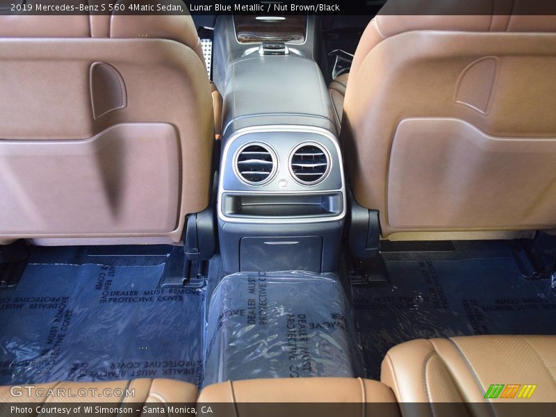 Lunar Blue Metallic / Nut Brown/Black 2019 Mercedes-Benz S 560 4Matic Sedan
