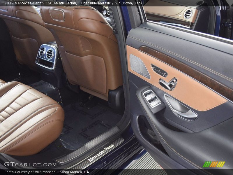Lunar Blue Metallic / Nut Brown/Black 2019 Mercedes-Benz S 560 4Matic Sedan