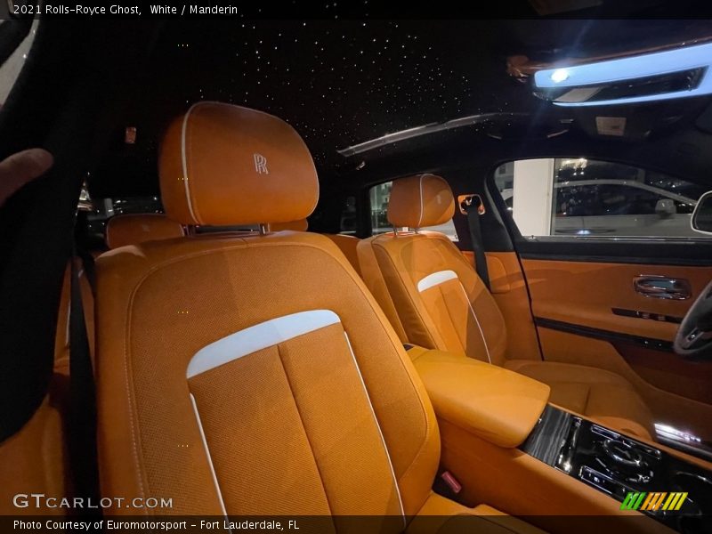 Front Seat of 2021 Ghost 
