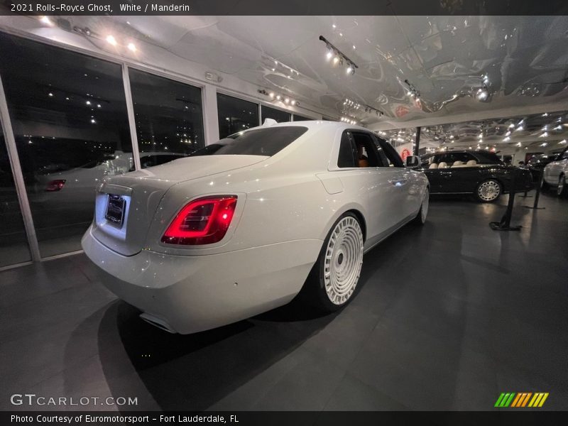 White / Manderin 2021 Rolls-Royce Ghost