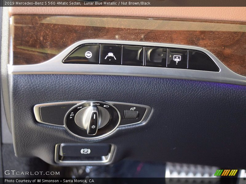 Lunar Blue Metallic / Nut Brown/Black 2019 Mercedes-Benz S 560 4Matic Sedan