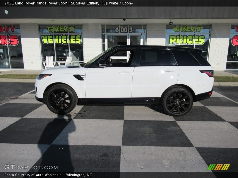 Fuji White / Ebony 2021 Land Rover Range Rover Sport HSE Silver Edition