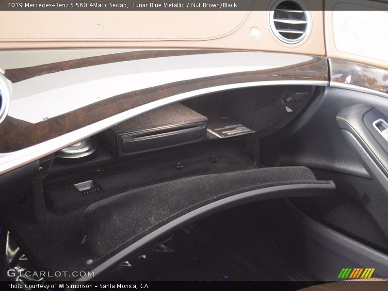 Lunar Blue Metallic / Nut Brown/Black 2019 Mercedes-Benz S 560 4Matic Sedan