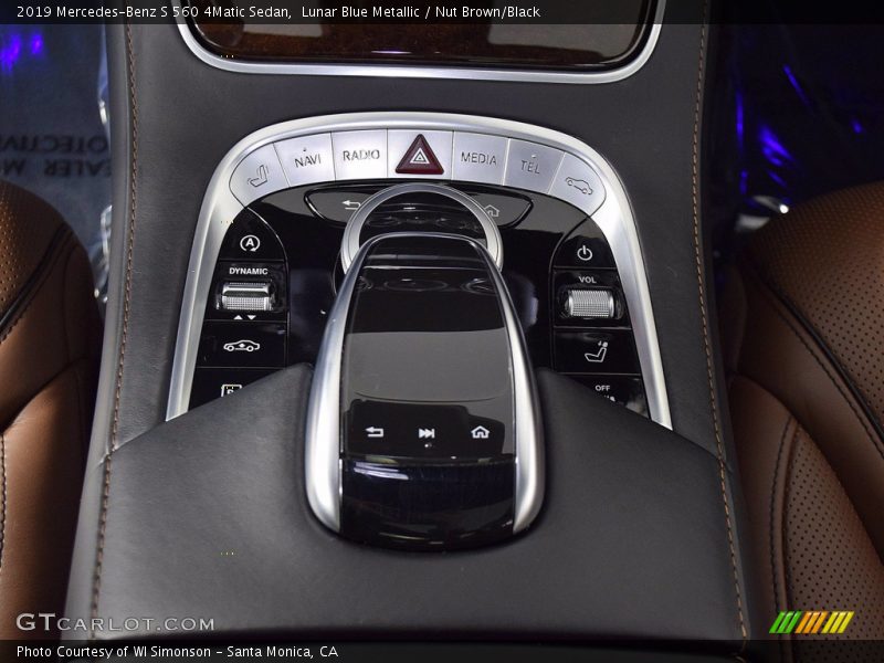 Lunar Blue Metallic / Nut Brown/Black 2019 Mercedes-Benz S 560 4Matic Sedan