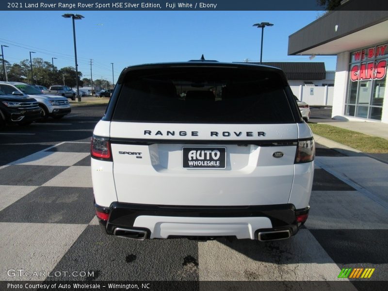 Fuji White / Ebony 2021 Land Rover Range Rover Sport HSE Silver Edition