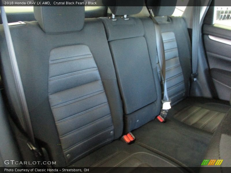 Crystal Black Pearl / Black 2018 Honda CR-V LX AWD