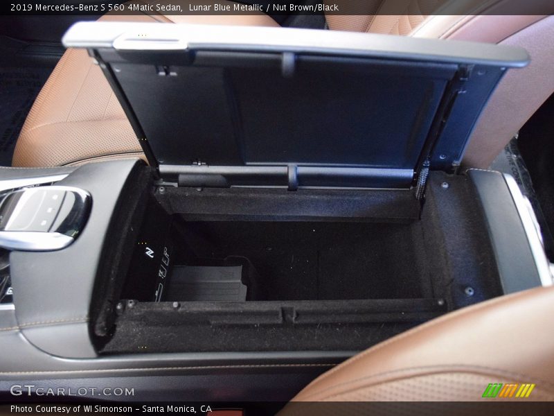 Lunar Blue Metallic / Nut Brown/Black 2019 Mercedes-Benz S 560 4Matic Sedan