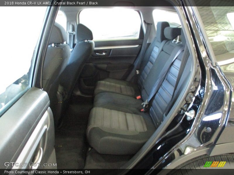 Crystal Black Pearl / Black 2018 Honda CR-V LX AWD