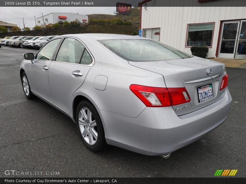 Tungsten Silver Pearl / Black 2009 Lexus ES 350