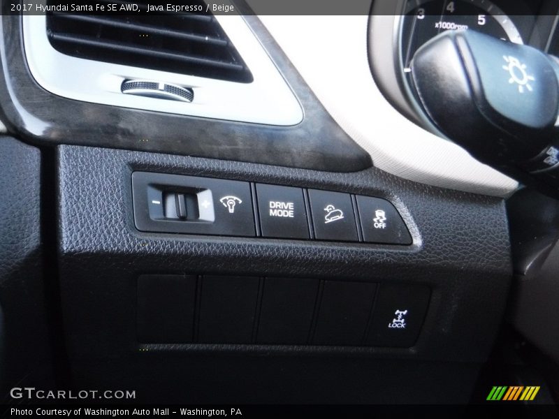 Java Espresso / Beige 2017 Hyundai Santa Fe SE AWD