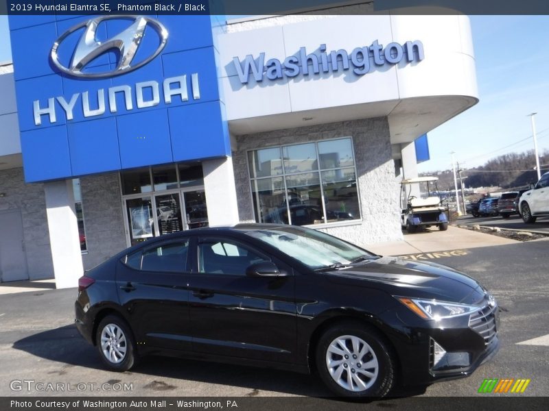 Phantom Black / Black 2019 Hyundai Elantra SE