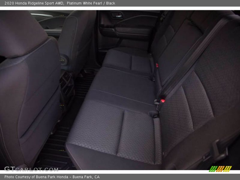 Platinum White Pearl / Black 2020 Honda Ridgeline Sport AWD