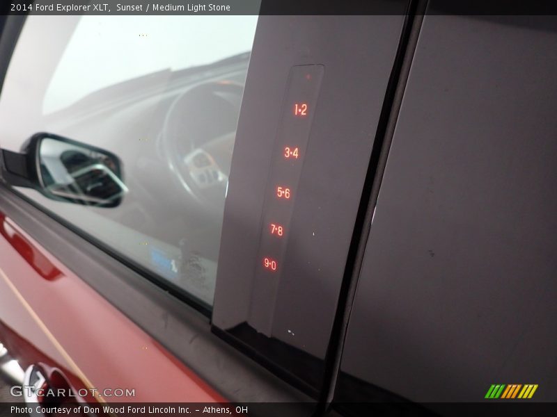 Sunset / Medium Light Stone 2014 Ford Explorer XLT