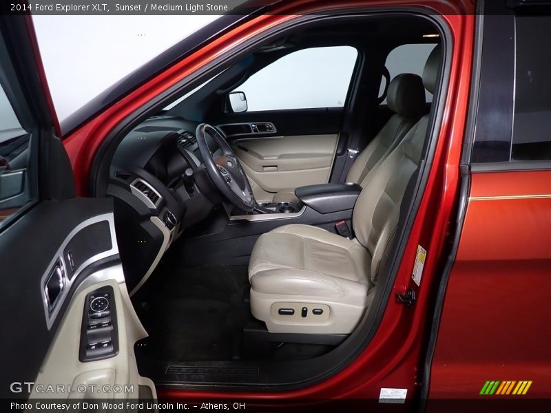 Sunset / Medium Light Stone 2014 Ford Explorer XLT