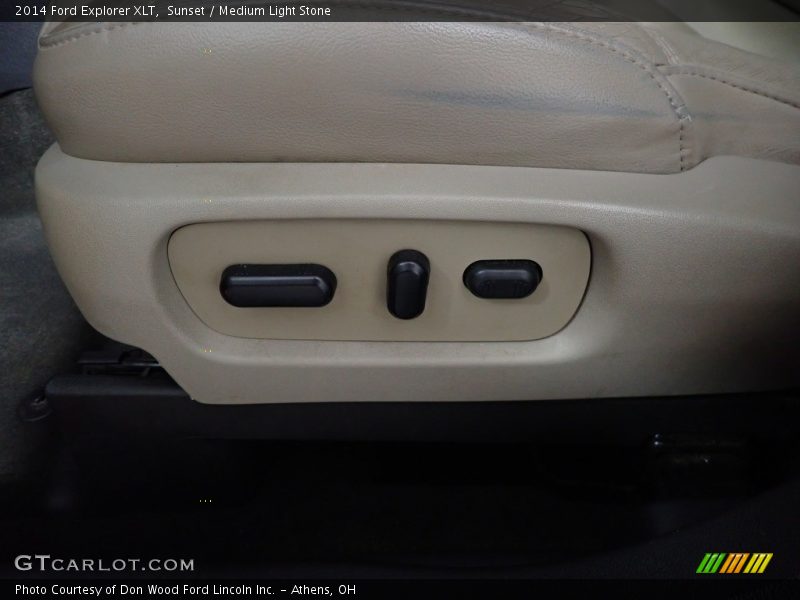 Sunset / Medium Light Stone 2014 Ford Explorer XLT