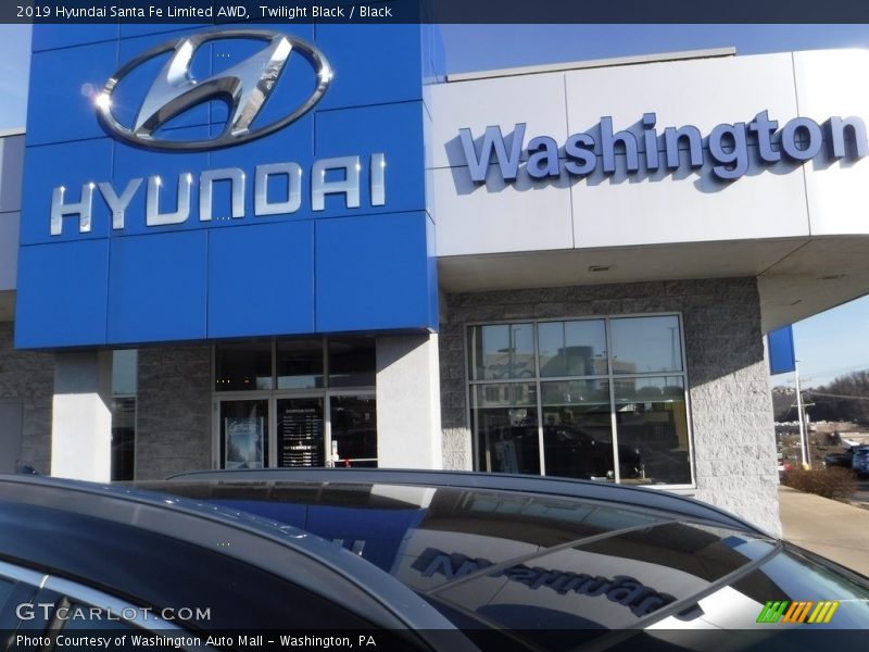 Twilight Black / Black 2019 Hyundai Santa Fe Limited AWD