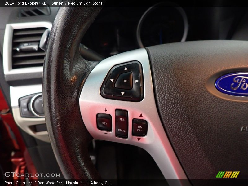Sunset / Medium Light Stone 2014 Ford Explorer XLT