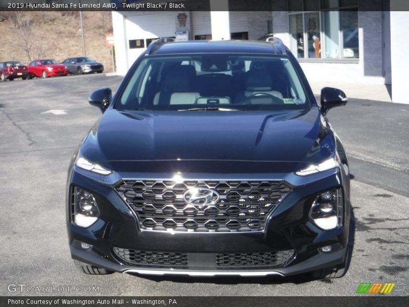 Twilight Black / Black 2019 Hyundai Santa Fe Limited AWD