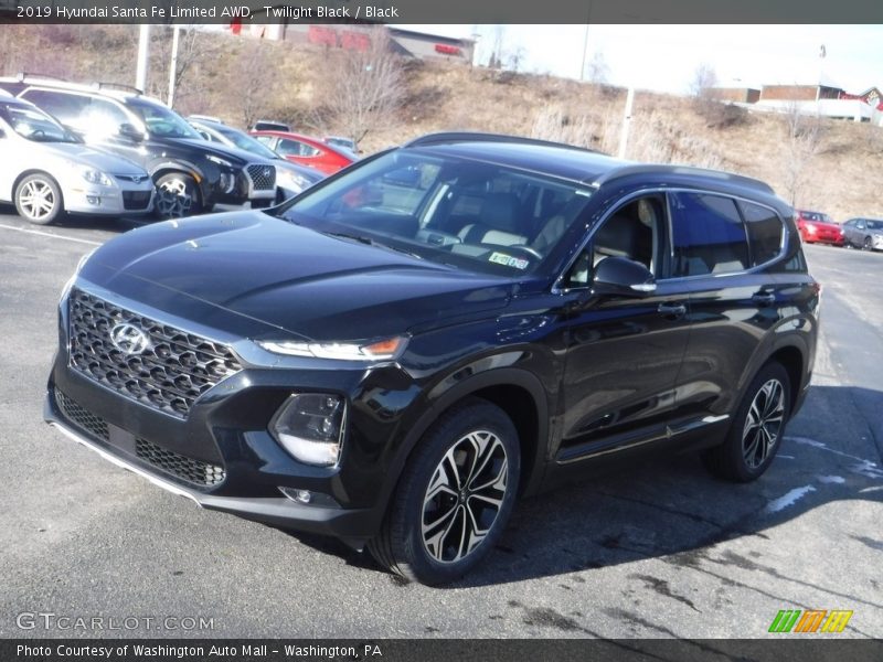 Twilight Black / Black 2019 Hyundai Santa Fe Limited AWD