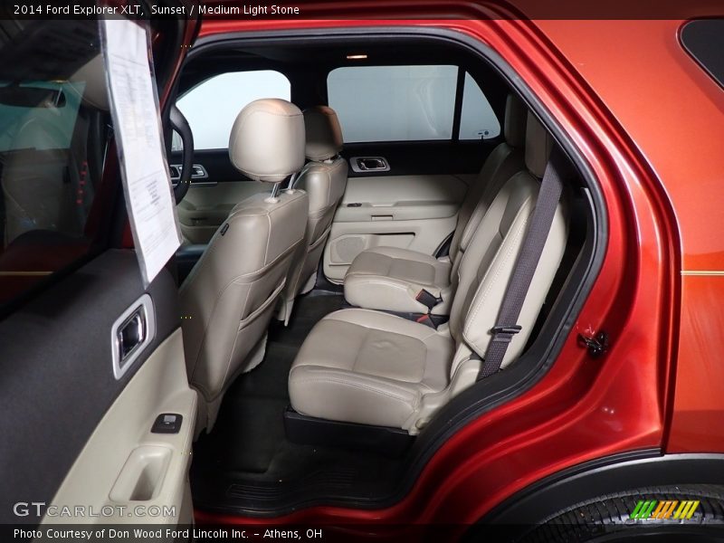 Sunset / Medium Light Stone 2014 Ford Explorer XLT