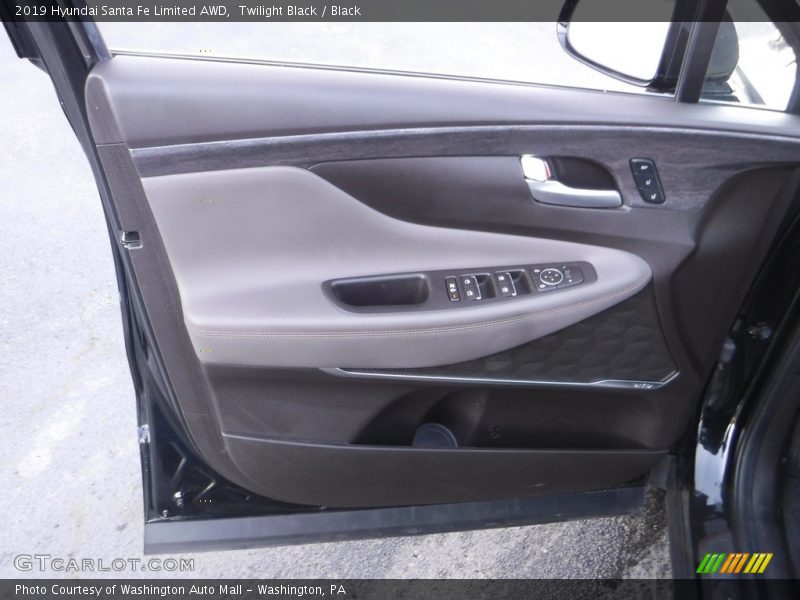 Twilight Black / Black 2019 Hyundai Santa Fe Limited AWD