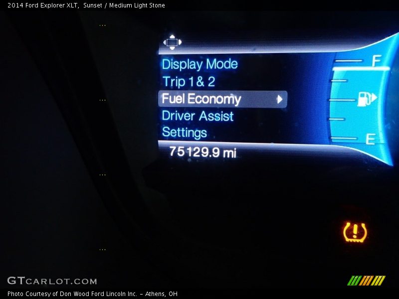 Sunset / Medium Light Stone 2014 Ford Explorer XLT