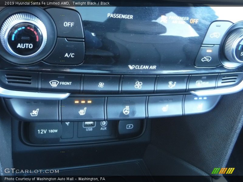 Twilight Black / Black 2019 Hyundai Santa Fe Limited AWD