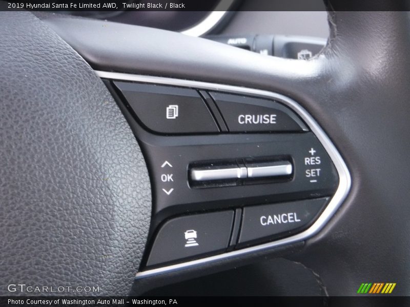 Twilight Black / Black 2019 Hyundai Santa Fe Limited AWD