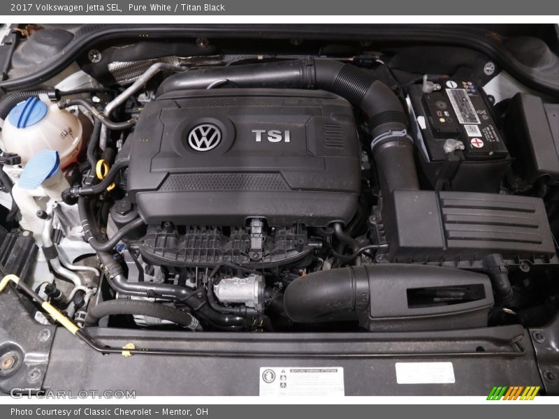  2017 Jetta SEL Engine - 1.8 Liter TSI Turbocharged DOHC 16-Valve VVT 4 Cylinder