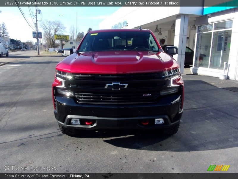 Cherry Red Tintcoat / Jet Black 2022 Chevrolet Silverado 1500 Limited LT Trail Boss Crew Cab 4x4