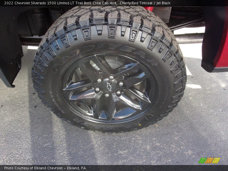Cherry Red Tintcoat / Jet Black 2022 Chevrolet Silverado 1500 Limited LT Trail Boss Crew Cab 4x4