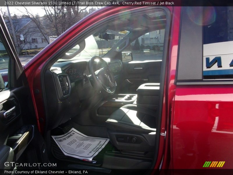 Cherry Red Tintcoat / Jet Black 2022 Chevrolet Silverado 1500 Limited LT Trail Boss Crew Cab 4x4