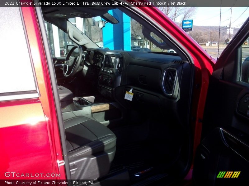 Cherry Red Tintcoat / Jet Black 2022 Chevrolet Silverado 1500 Limited LT Trail Boss Crew Cab 4x4