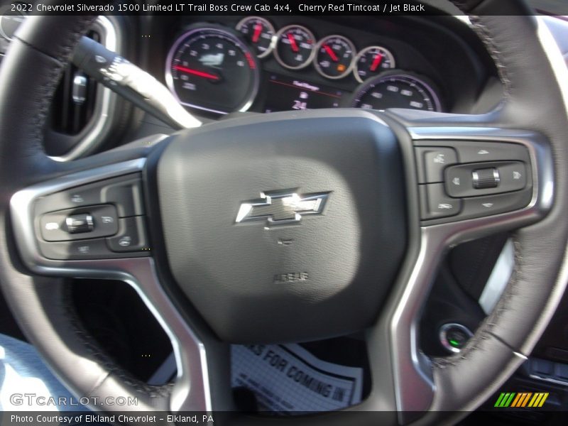 Cherry Red Tintcoat / Jet Black 2022 Chevrolet Silverado 1500 Limited LT Trail Boss Crew Cab 4x4