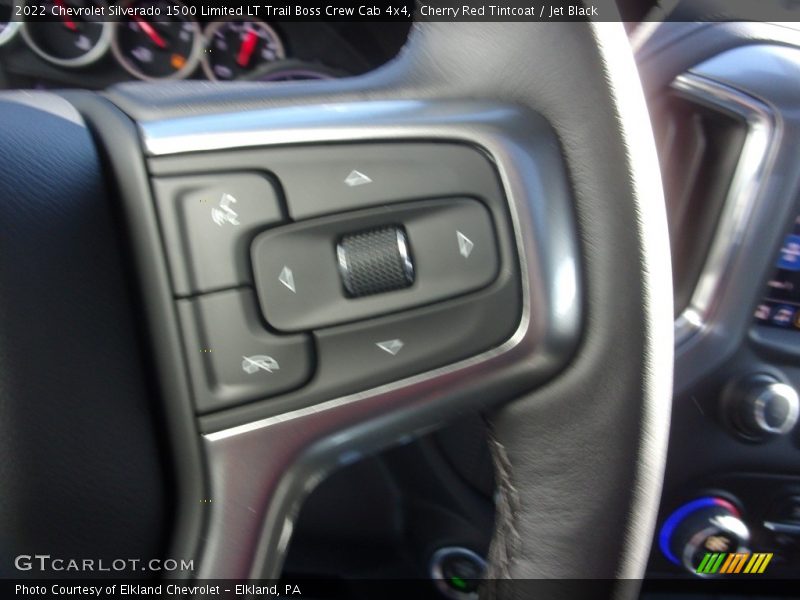 Cherry Red Tintcoat / Jet Black 2022 Chevrolet Silverado 1500 Limited LT Trail Boss Crew Cab 4x4