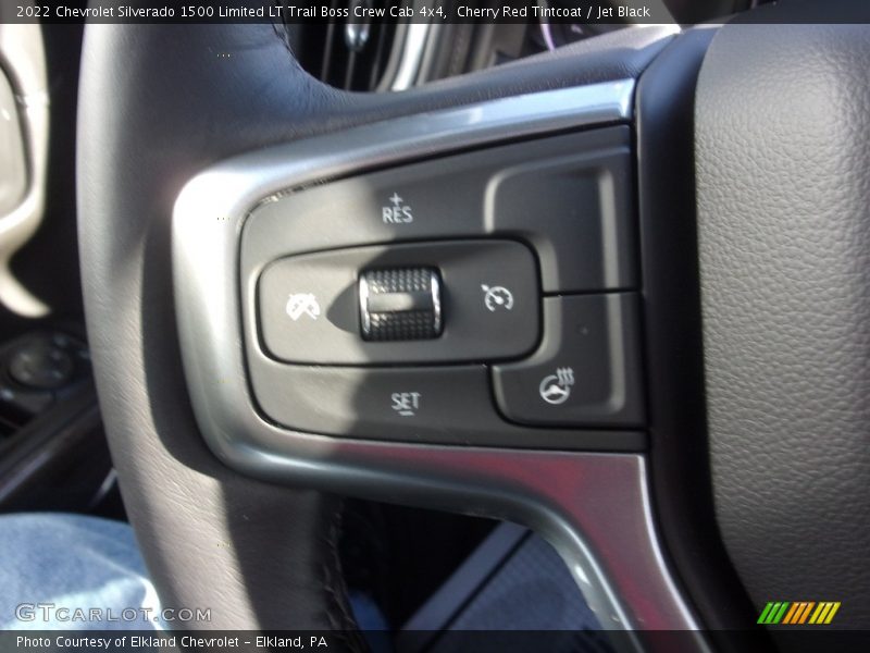 Cherry Red Tintcoat / Jet Black 2022 Chevrolet Silverado 1500 Limited LT Trail Boss Crew Cab 4x4
