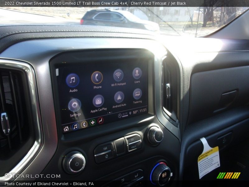 Cherry Red Tintcoat / Jet Black 2022 Chevrolet Silverado 1500 Limited LT Trail Boss Crew Cab 4x4