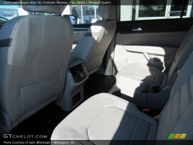 Pure White / Shetland/Quartz 2021 Volkswagen Atlas SEL Premium 4Motion