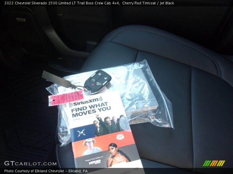 Cherry Red Tintcoat / Jet Black 2022 Chevrolet Silverado 1500 Limited LT Trail Boss Crew Cab 4x4