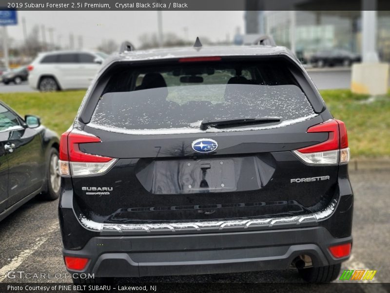 Crystal Black Silica / Black 2019 Subaru Forester 2.5i Premium